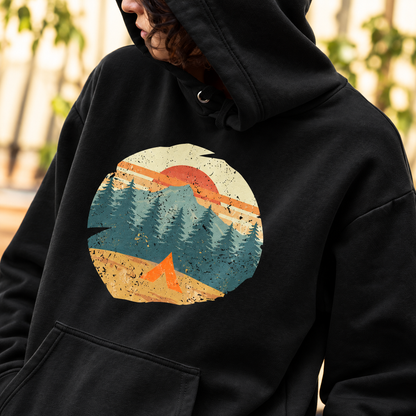 Retro Mountain Hoodie
