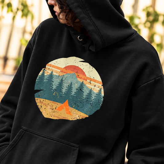 Retro Mountain Hoodie