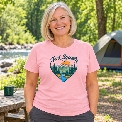 Heart Camping Tee