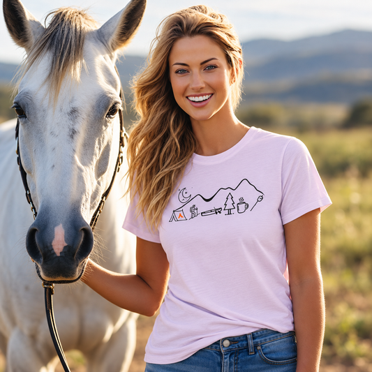 Minimalist Mountain Tee