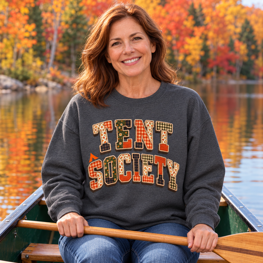 Tent Society Fall Graphic Crewneck Sweatshirt