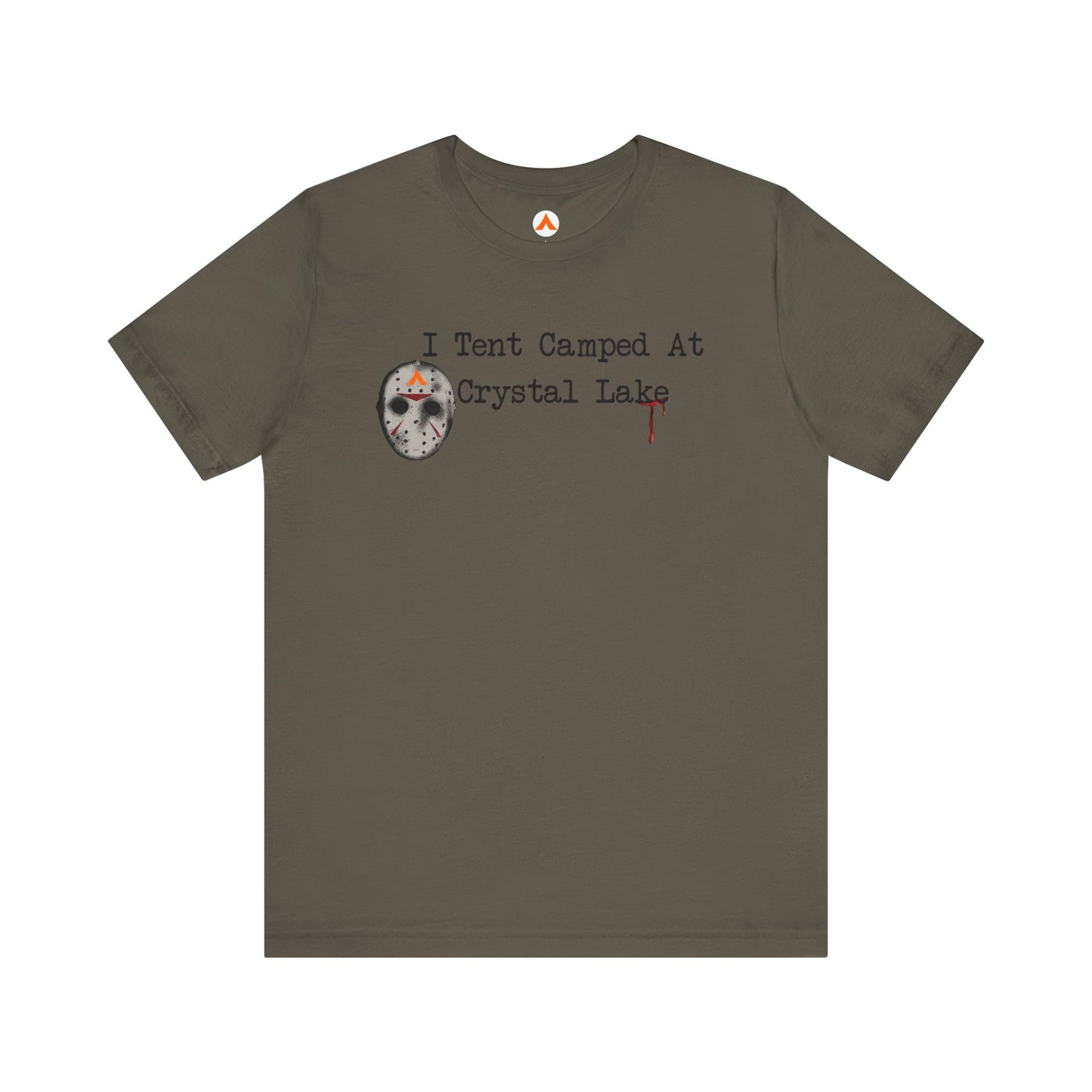 Tent Society I Tent Camped At Camp Crystal Lake T Shirt
