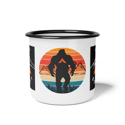 Tent Society Enamel Camp Cup – Vintage Mountain Hiking Mug