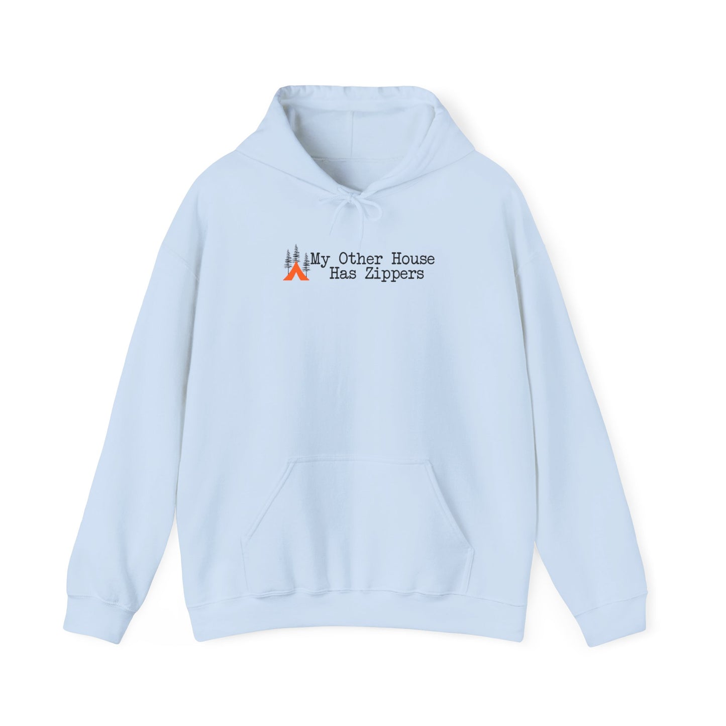 Tent Society My Other House Has Zippers Hoodie