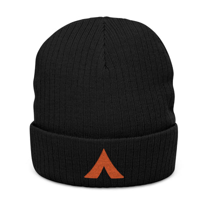 Tent Society Embroidered Outdoor Camping Knit Beanie