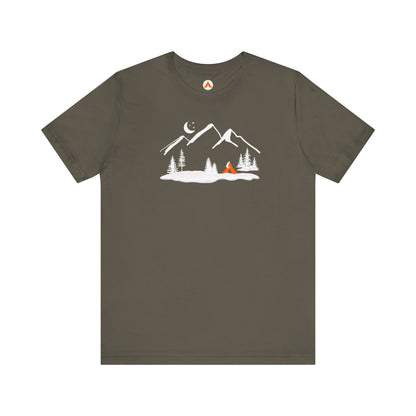 Tent Society Snow in the Mountains Snow TShirt