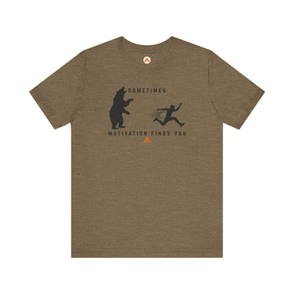 Tent Society Motivation Bear T shirt