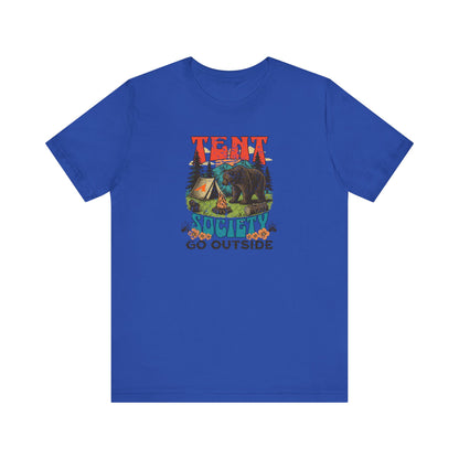 Tent Society Go Outside Unisex TShirt