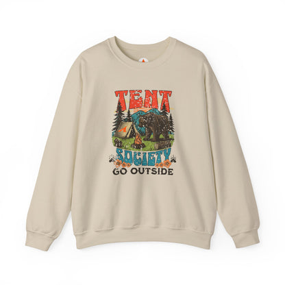Tent Society Go Outside Unisex Outdoor Society Sweatshirt