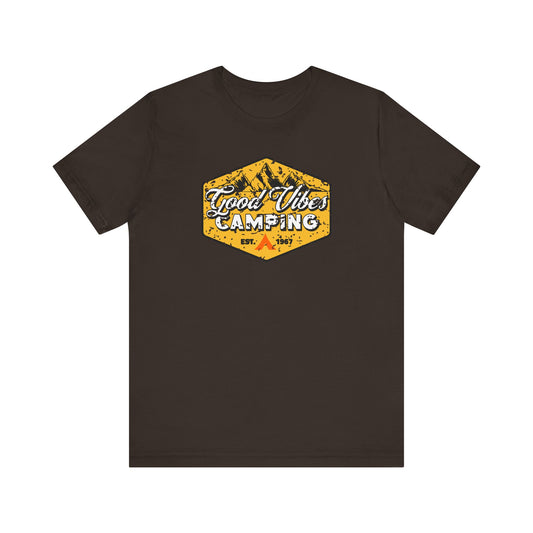 Tent Society Good Vibes Camping Tshirt