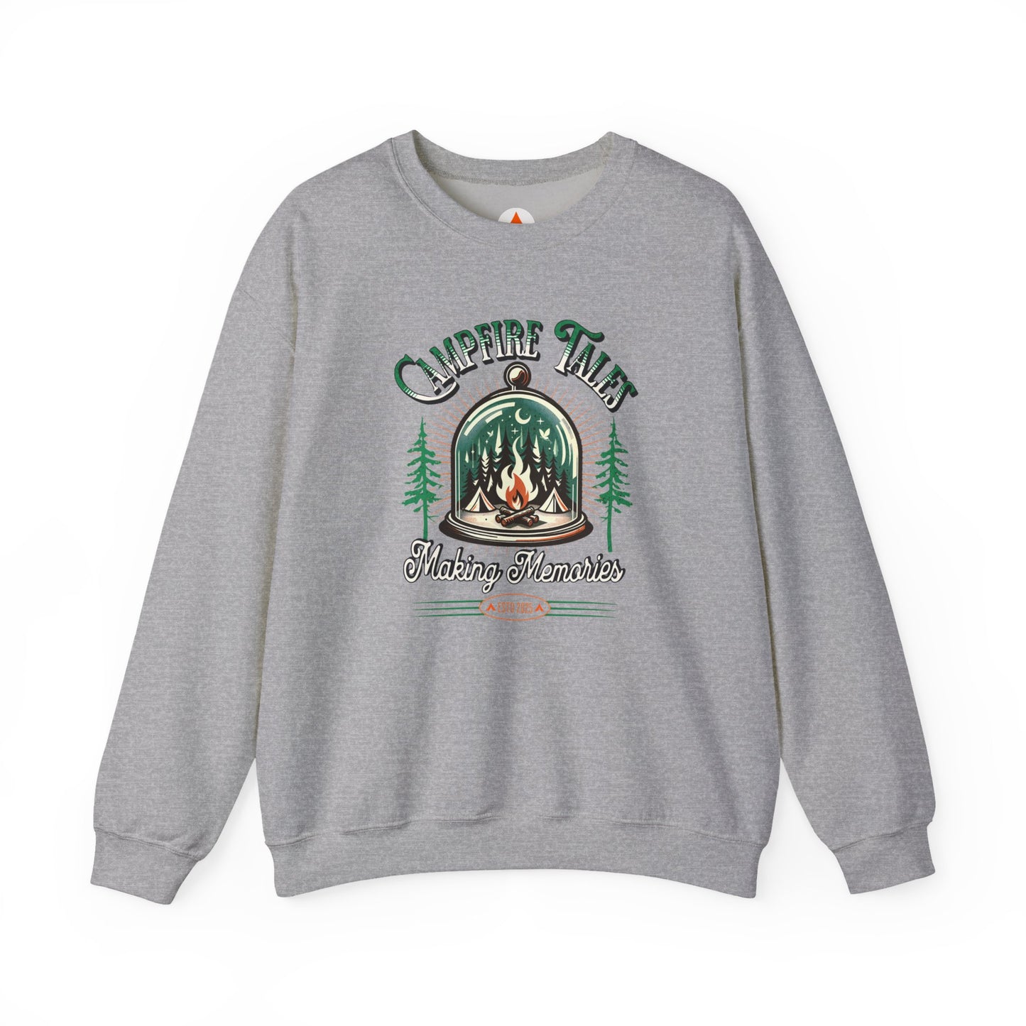 Tent Society Campfire Sweatshirts Tales Making Memories