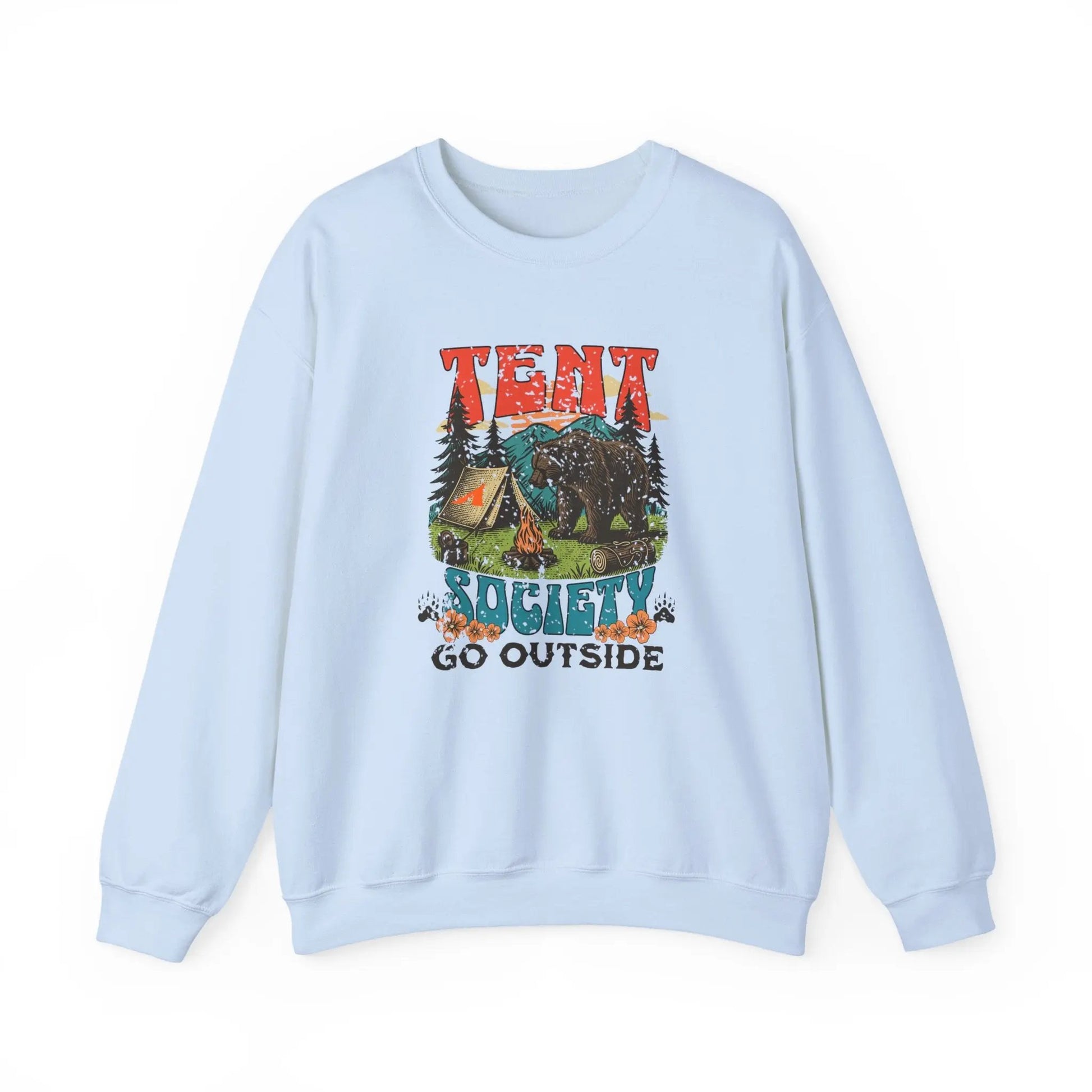 Tent Society Go Outside Unisex Sweatshirt Printify