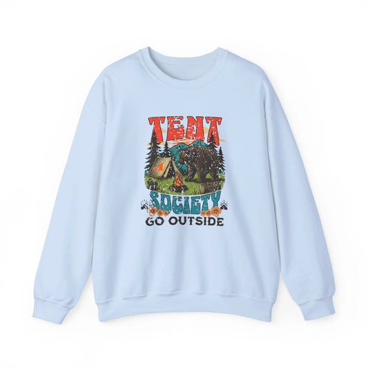 Tent Society Go Outside Unisex Sweatshirt Printify