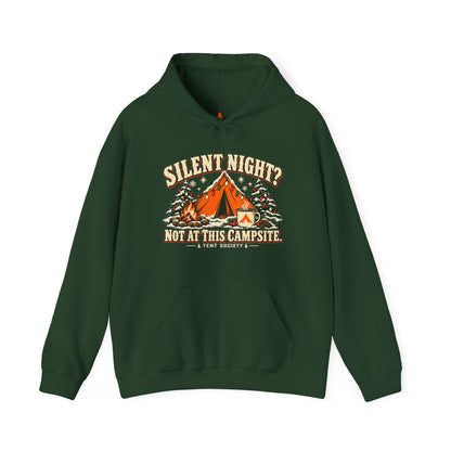 Silent Night? Not at This Campsite Hoodie