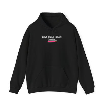 Tent Society Tent Camp Mode Loading Unisex Hoodie
