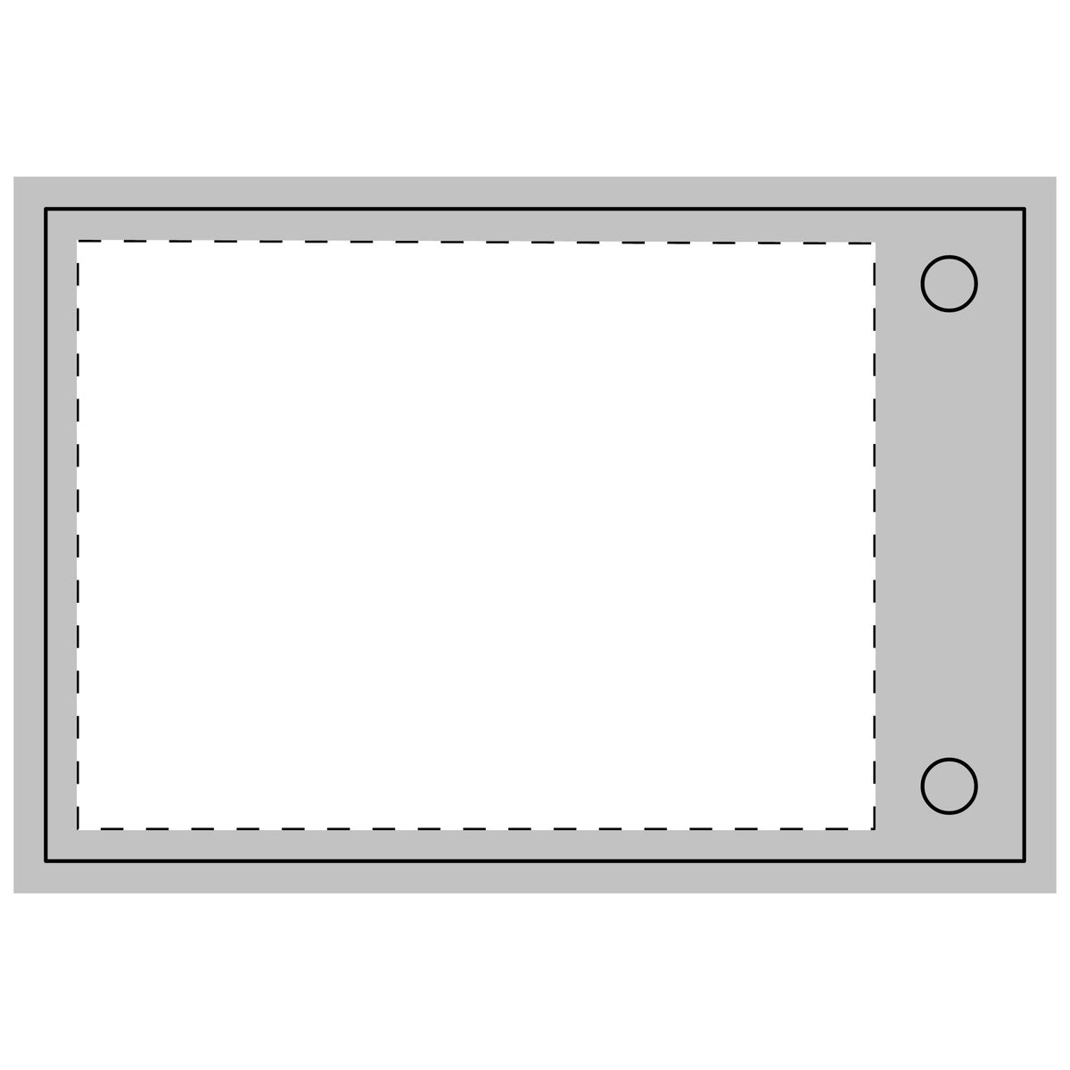 Double-Sided Grommet Flag — Orange Tent Camping Design