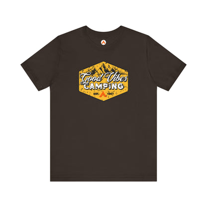 Tent Society Good Vibes Camping Tshirt