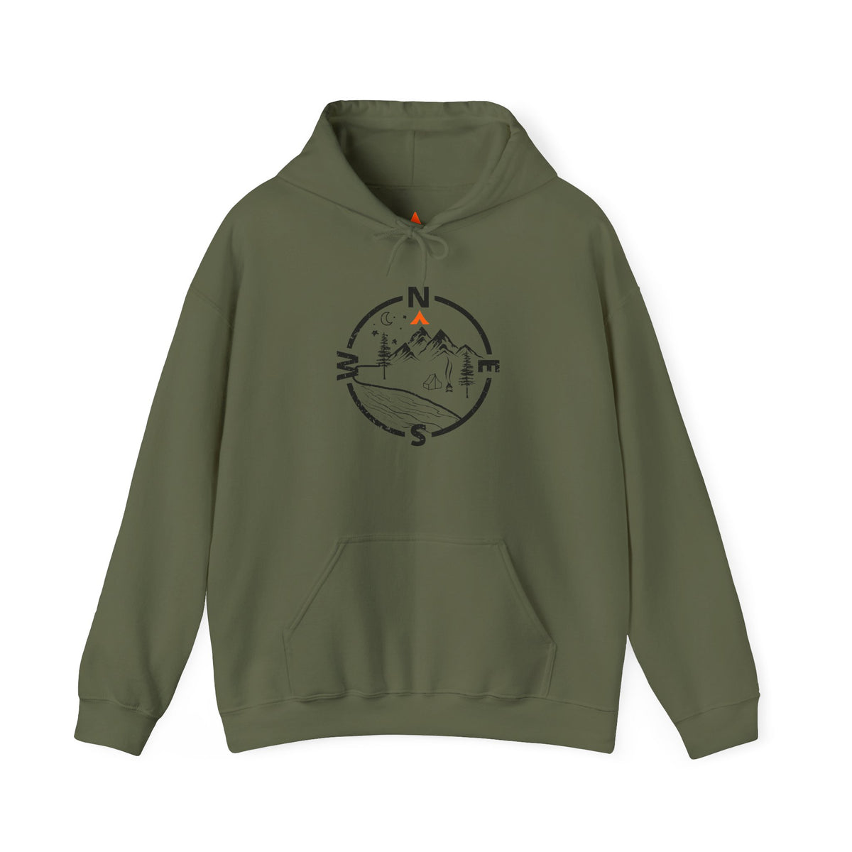 Tent Society Find Your Way Compass Camping Unisex Hoodie