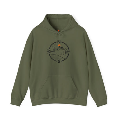 Tent Society Find Your Way Compass Camping Unisex Hoodie