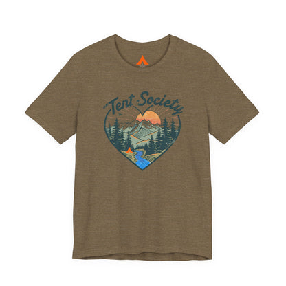 Heart Camping Tee