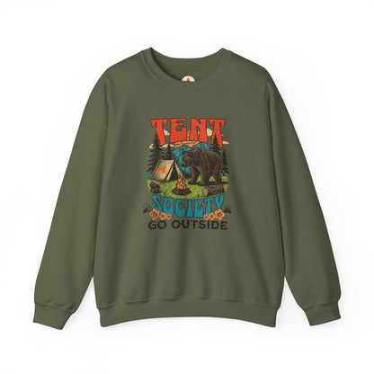 Tent Society Go Outside Unisex Outdoor Society Sweatshirt