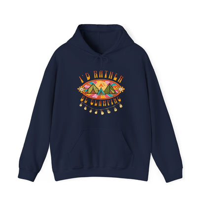 Tent Society I'd Rather Be Glamping Unisex Hoodie