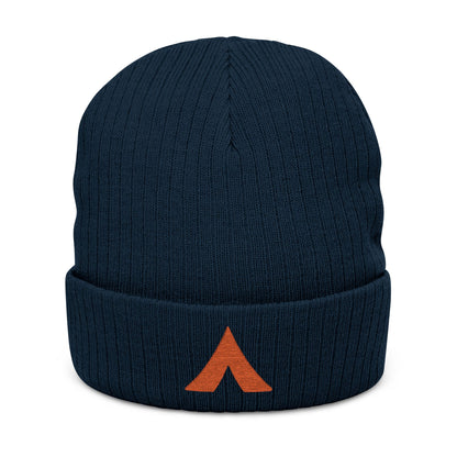 Tent Society Embroidered Outdoor Camping Knit Beanie