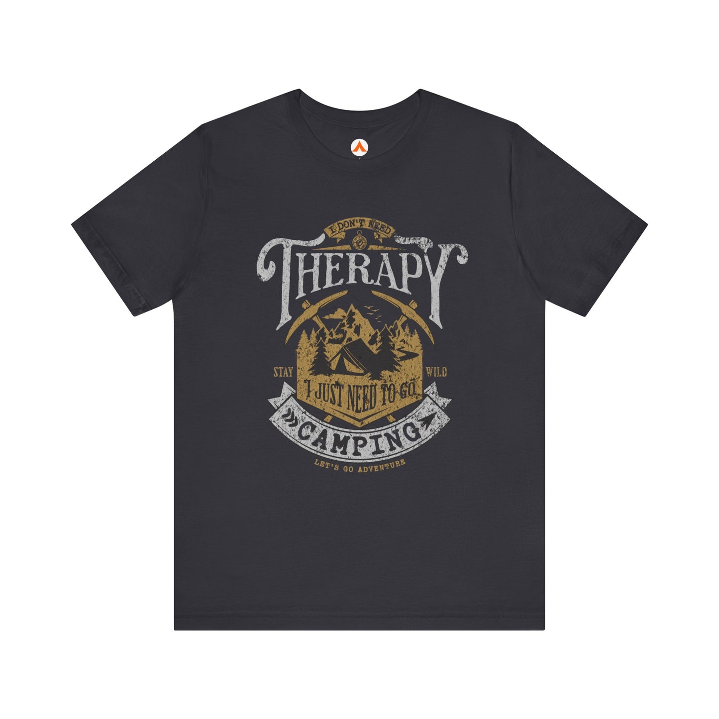 Tent Society Camping Therapy Tshirt