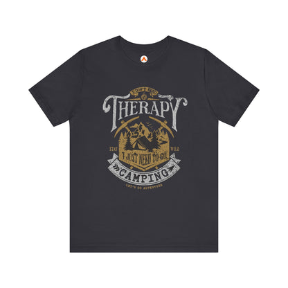 Tent Society Camping Therapy Tshirt