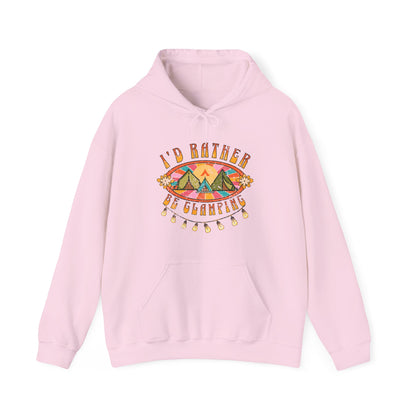 Tent Society I'd Rather Be Glamping Unisex Hoodie