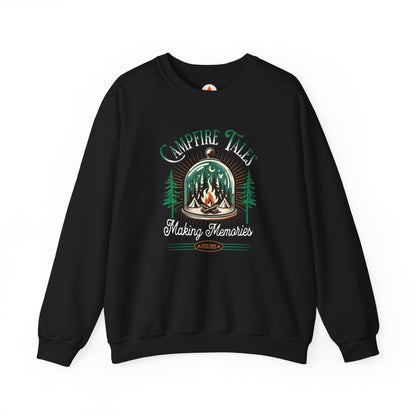Tent Society Campfire Sweatshirts Tales Making Memories