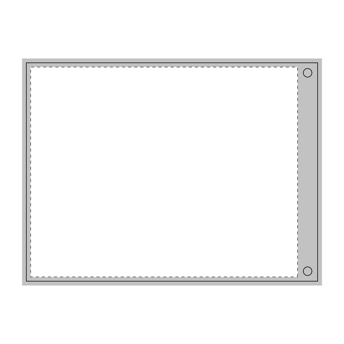 Double-Sided Grommet Flag — Orange Tent Camping Design