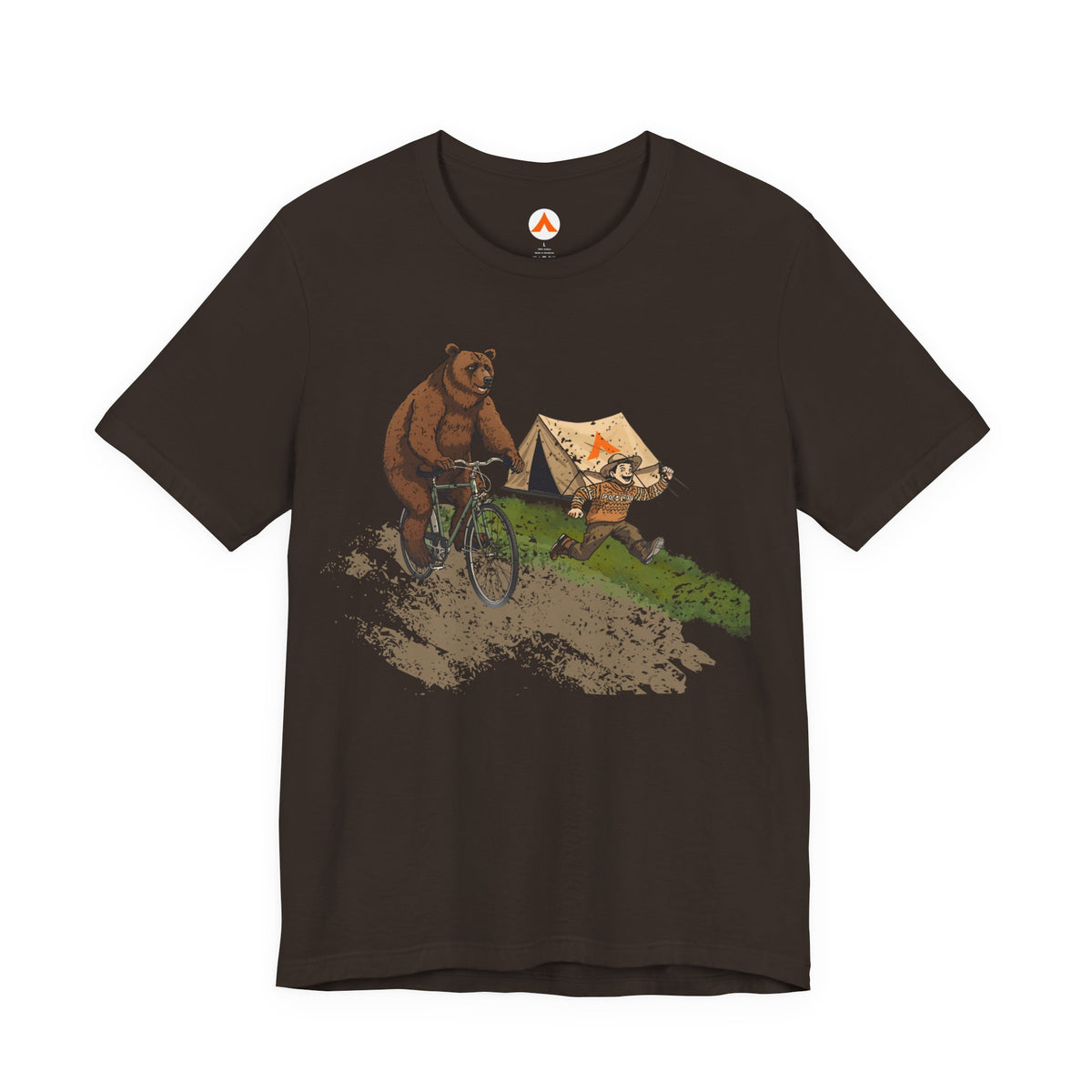 Bear On A Bike Tee