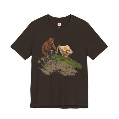 Bear On A Bike Tee