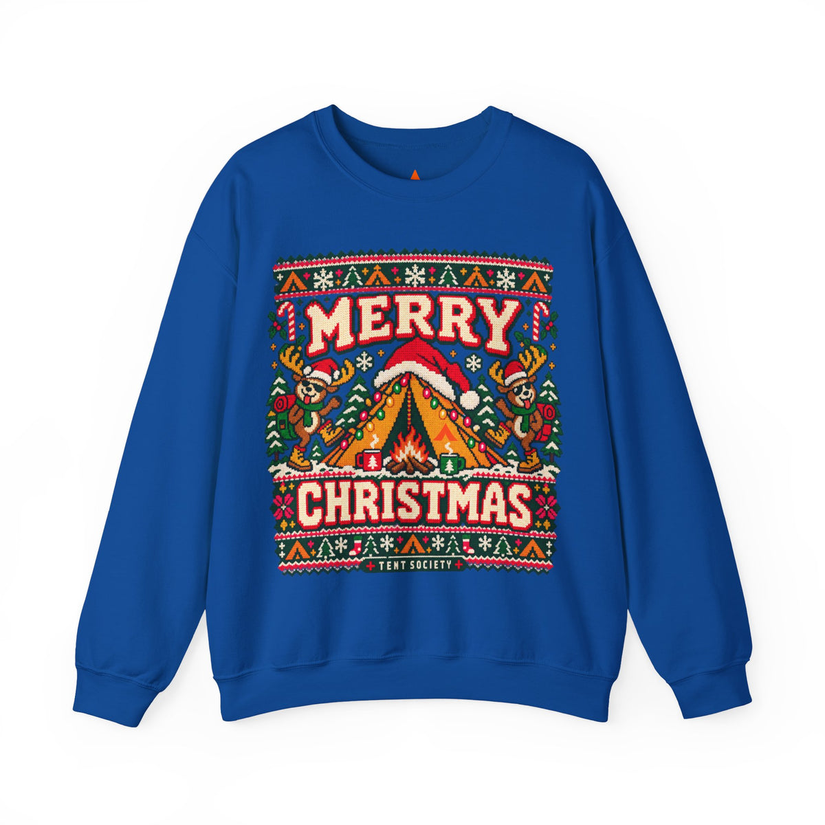 Merry Christmas Campfire Crewneck Sweatshirt