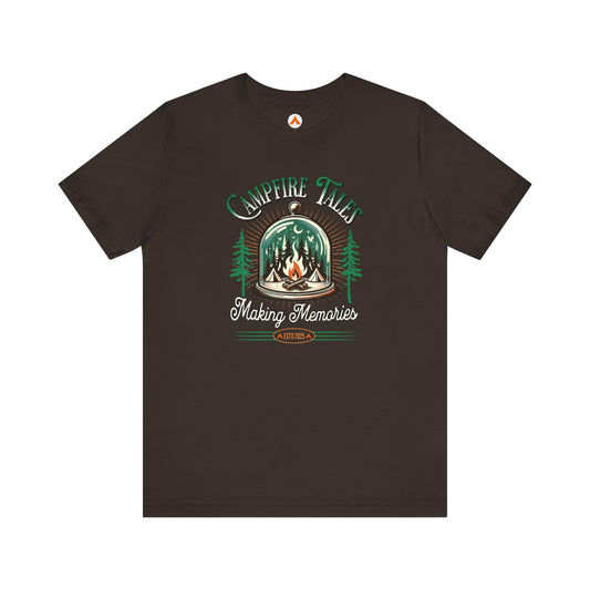 Tent Society Campfire Tales Making Memories Campfire Tee Shirt