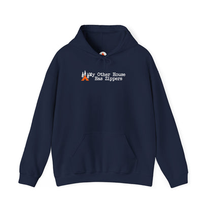 Tent Society My Other House Has Zippers Hoodie