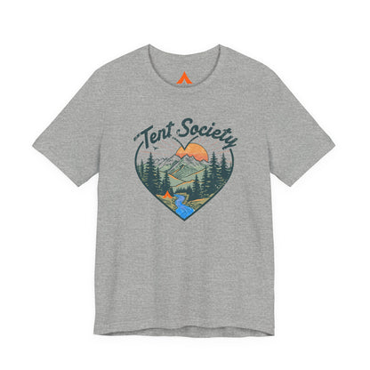 Heart Camping Tee