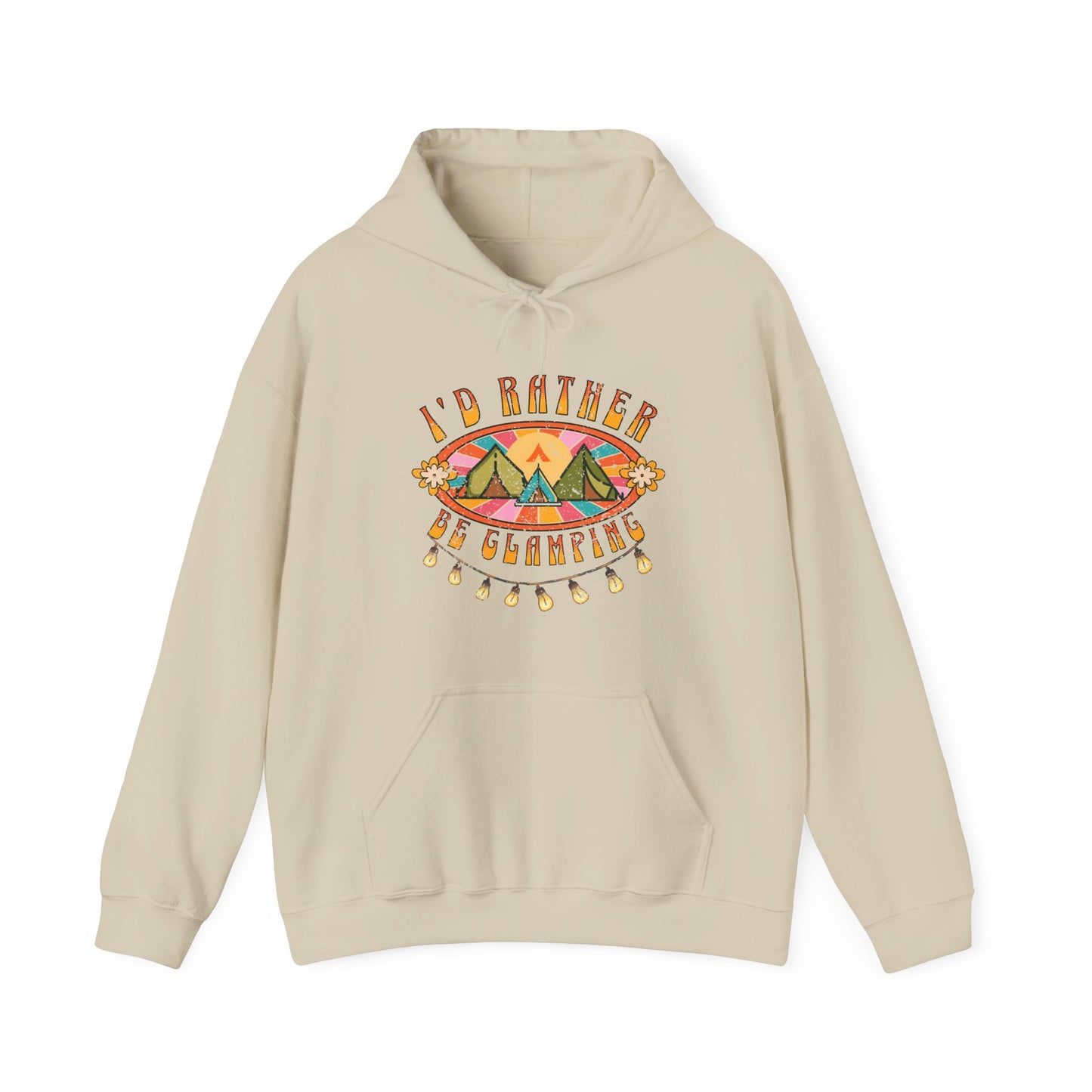 Tent Society I'd Rather Be Glamping Unisex Hoodie