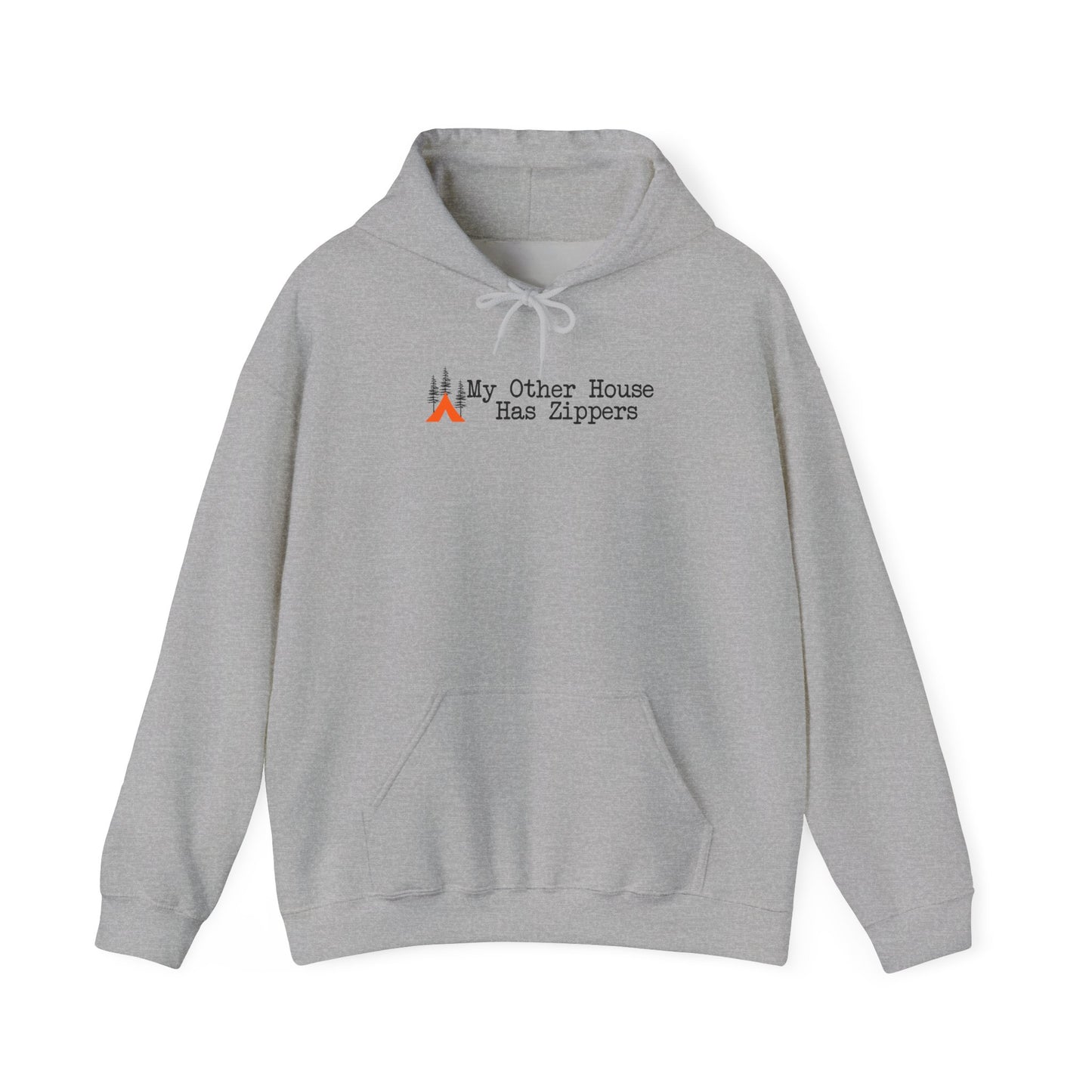 Tent Society My Other House Has Zippers Hoodie