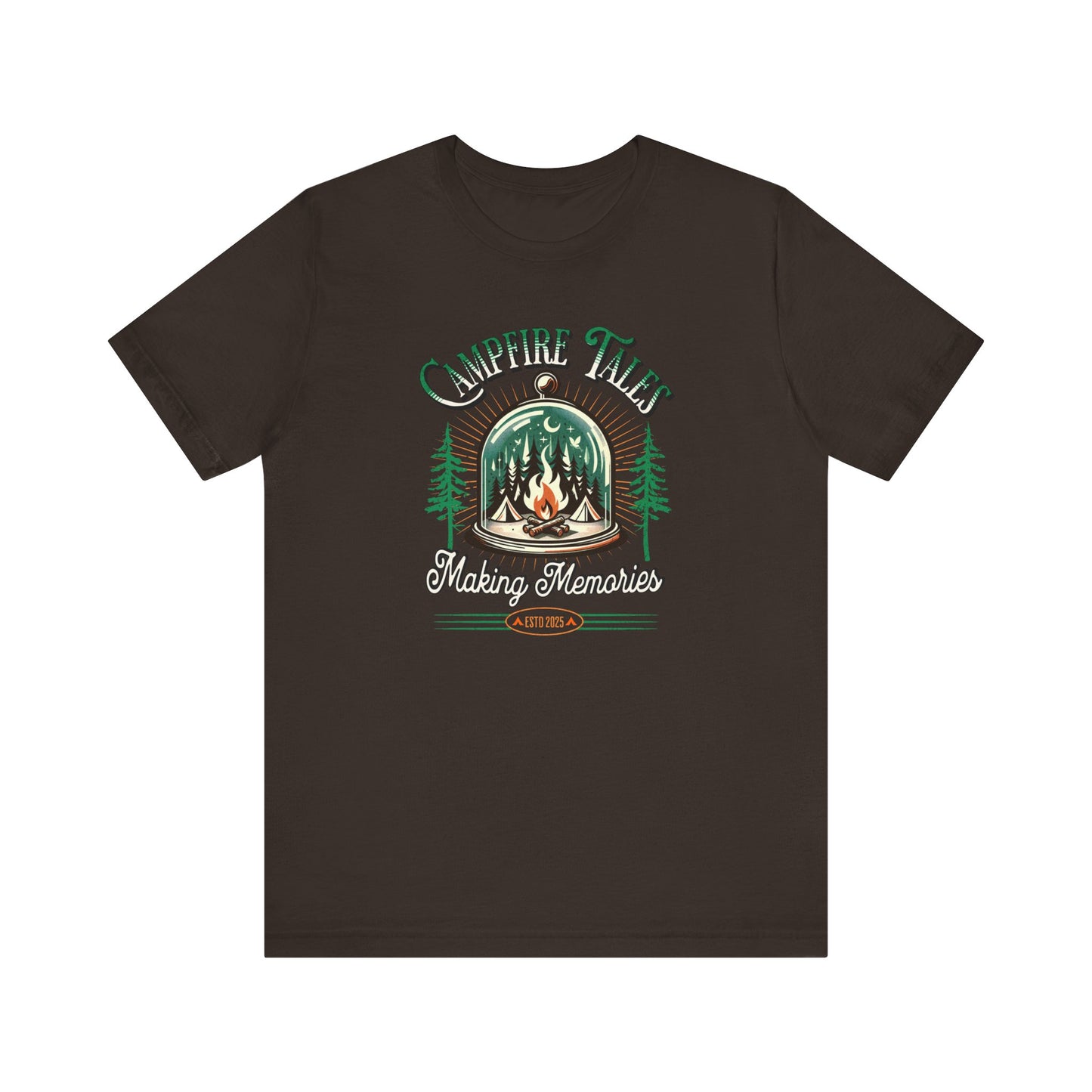 Tent Society Campfire Tales Making Memories Unisex TShirt