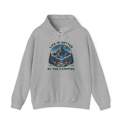 Tent Society Life Is Better by the Campfire Life Hoodie