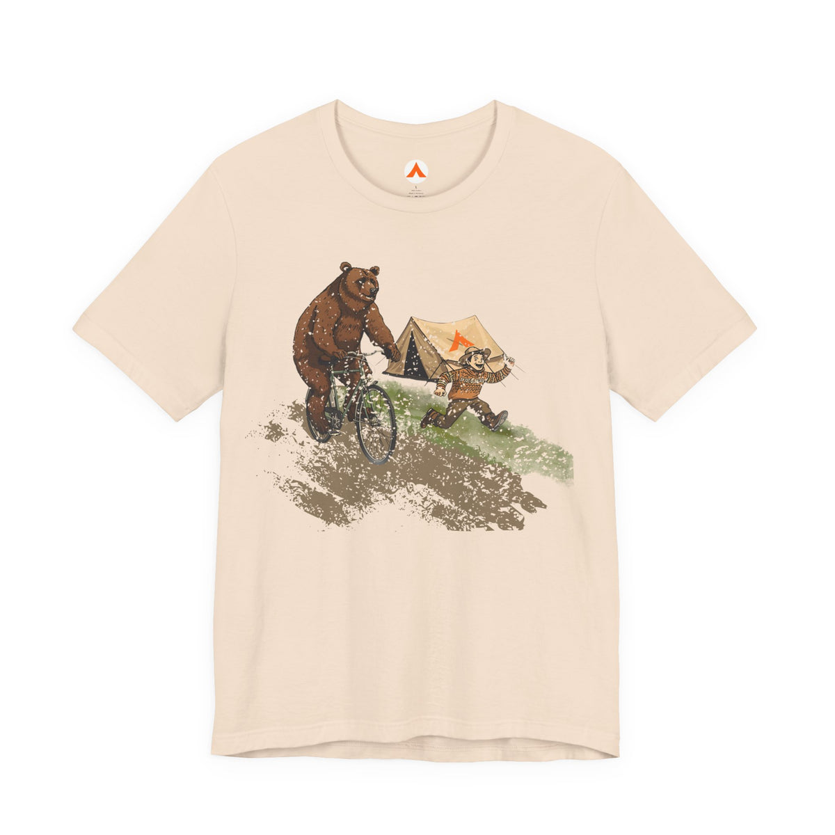 Bear On A Bike Tee