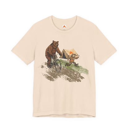 Bear On A Bike Tee