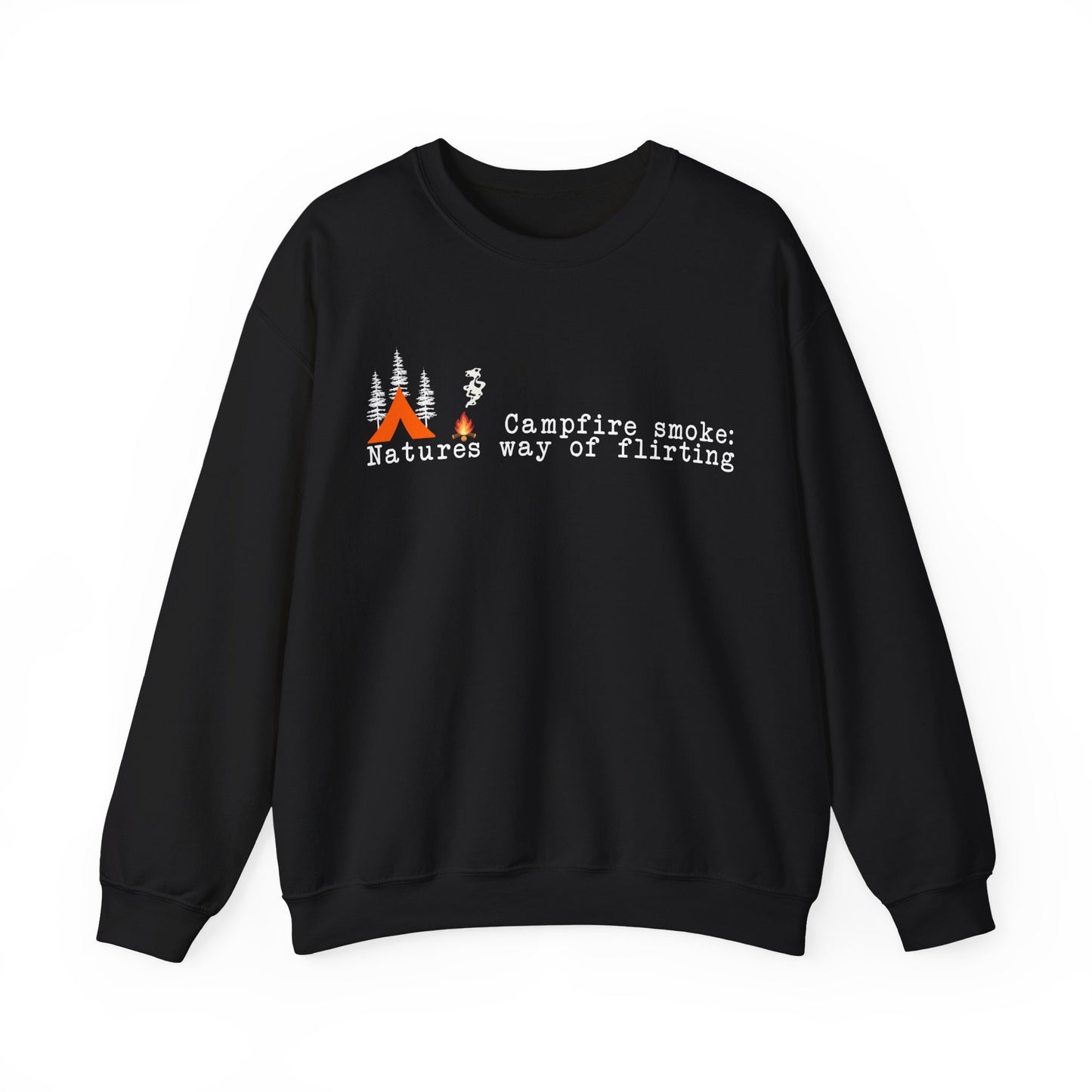 Tent Society Campfire Smoke Flirting Unisex Sweatshirt