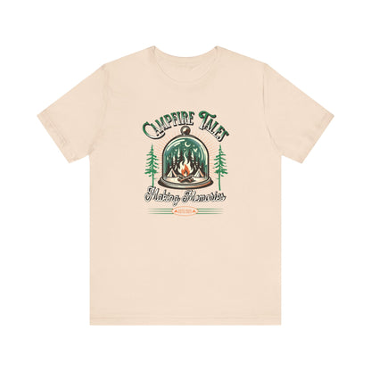 Tent Society Campfire Tales Making Memories Unisex TShirt
