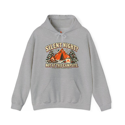 Silent Night? Not at This Campsite Hoodie