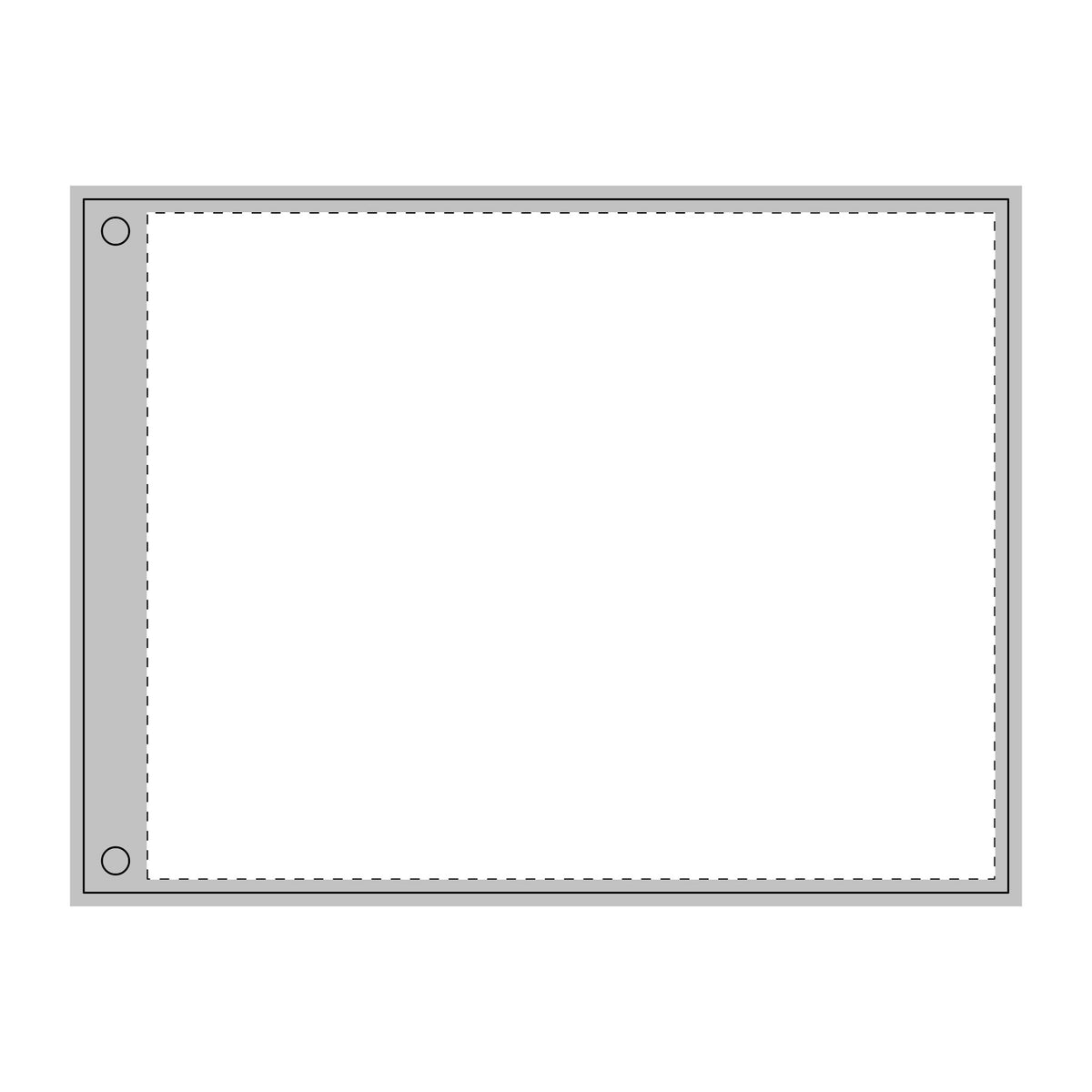 Double-Sided Grommet Flag — Orange Tent Camping Design