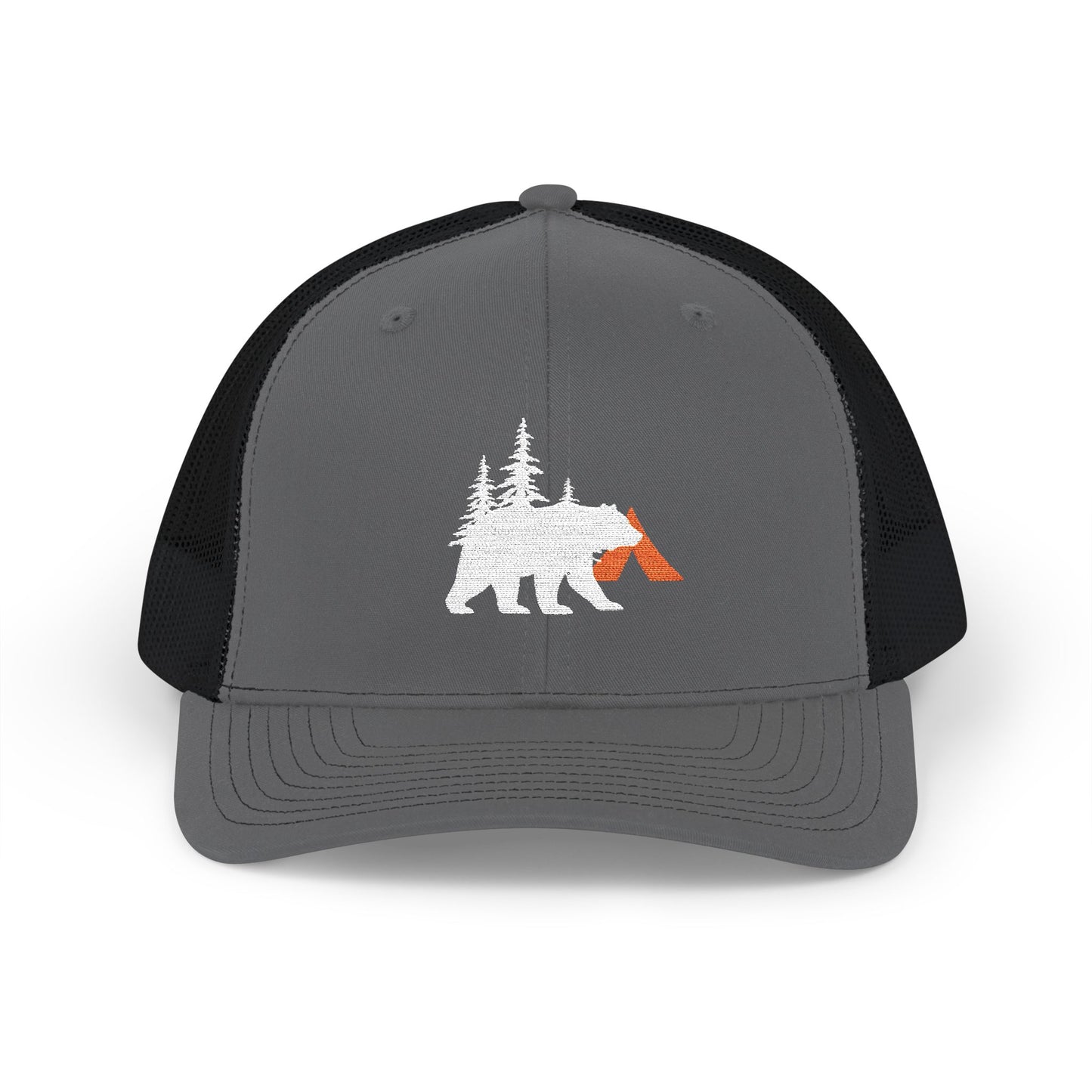 Tent Society Bear and Campsite Trucker Hat