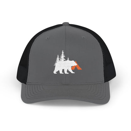 Tent Society Bear and Campsite Trucker Hat